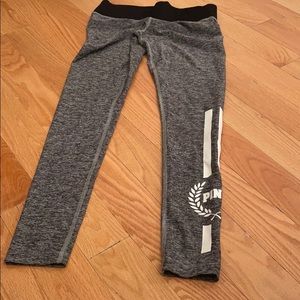Long Victoria’s Secret pink leggings
